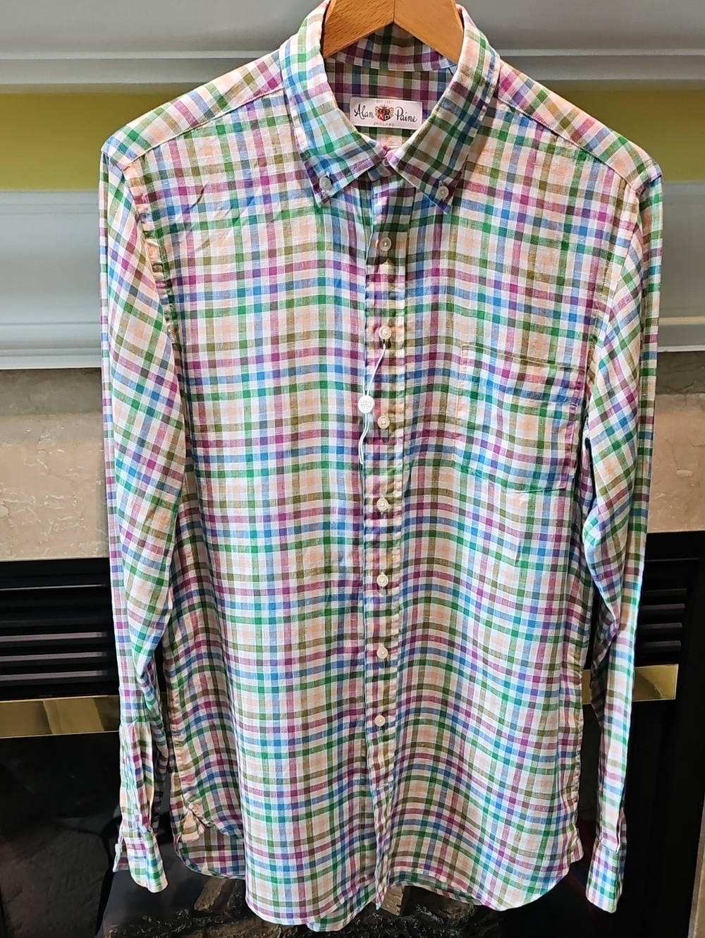 Alan Paine London 100% Linen Men's Small